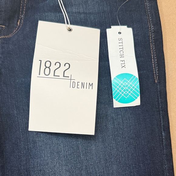 1822 Vintage Women's Deep Indigo Skinny Jeans Size 29 - Picture 3 of 10